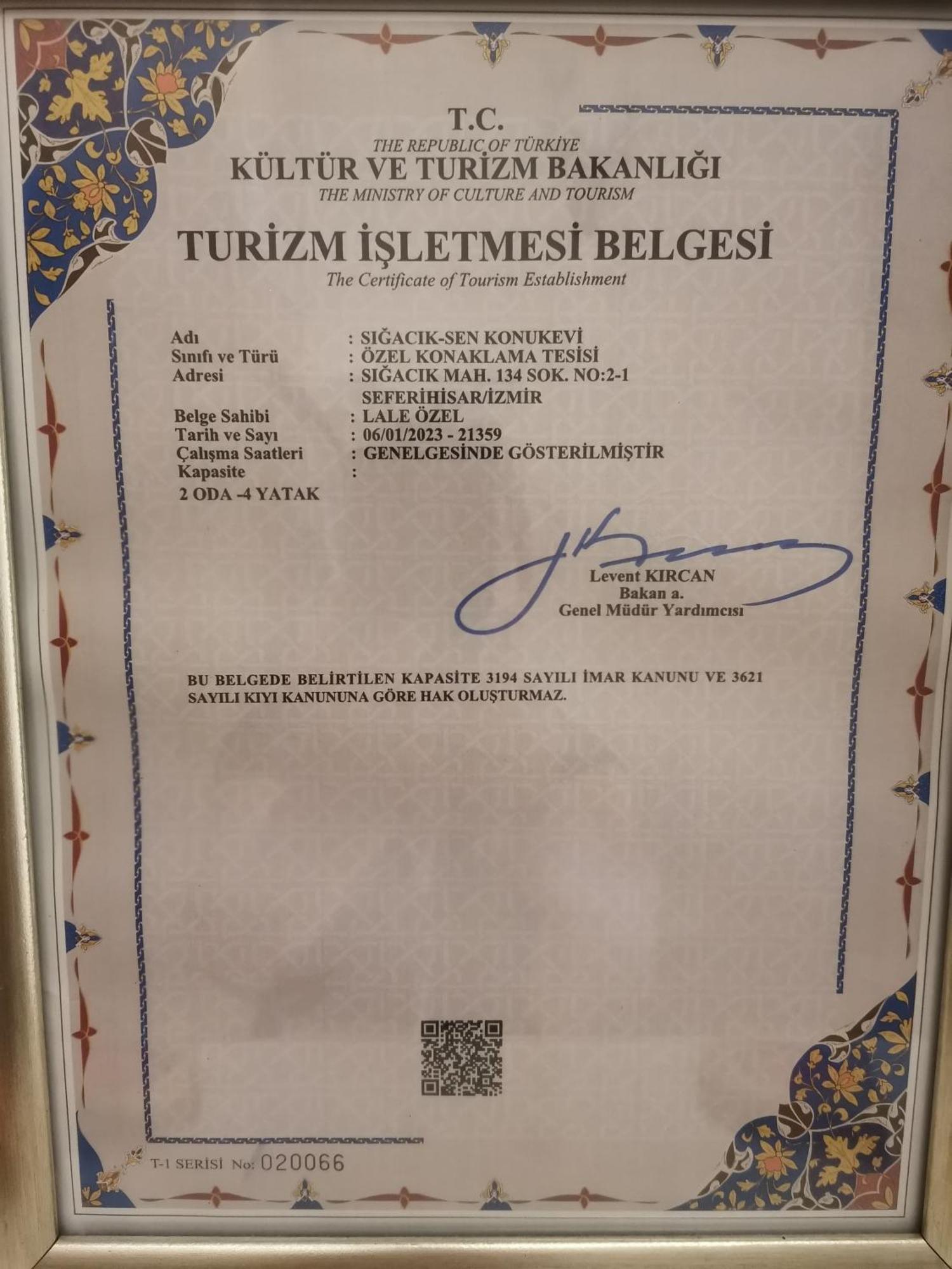 Sigacik Sen Konuk Evi Seferihisar Exterior foto